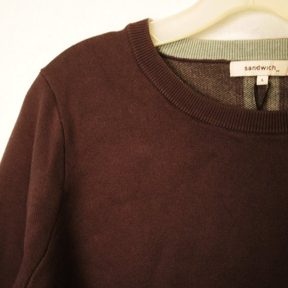 Thick and Warm Sweater with accent on back - Picture 3 of 4